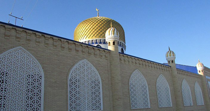 Старинная мечеть Ходжа Нисбатдор в Самарканде