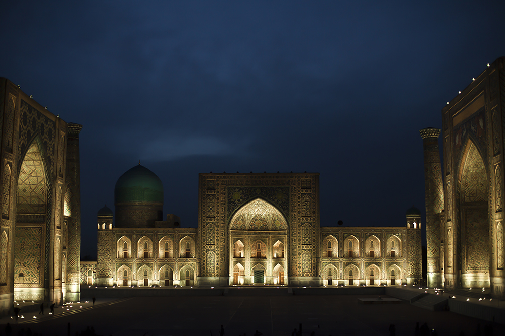 Площадь Регистан в Самарканде глазами туриста из Беларуси