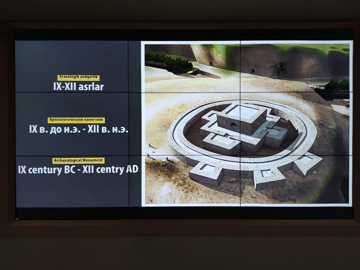 Храм Огня – городище Шоштепа (III в. до н.э.)