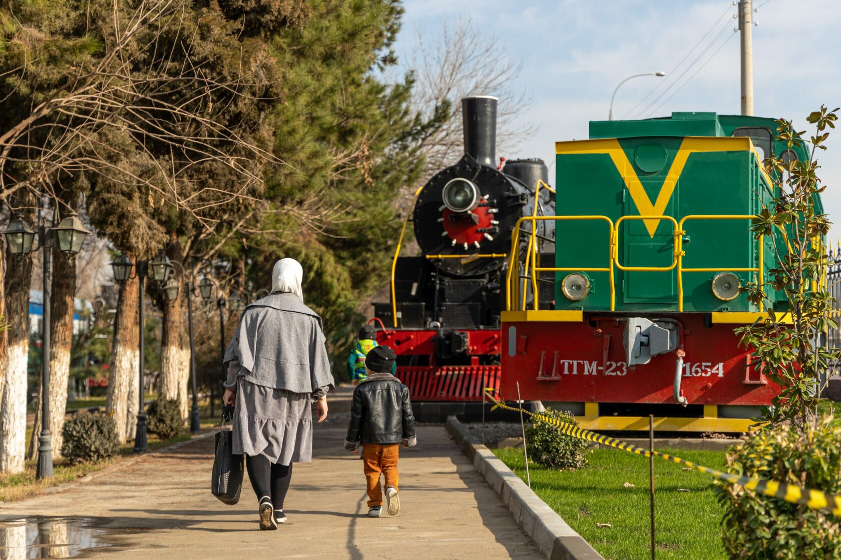 Музей паровозов в Ташкенте