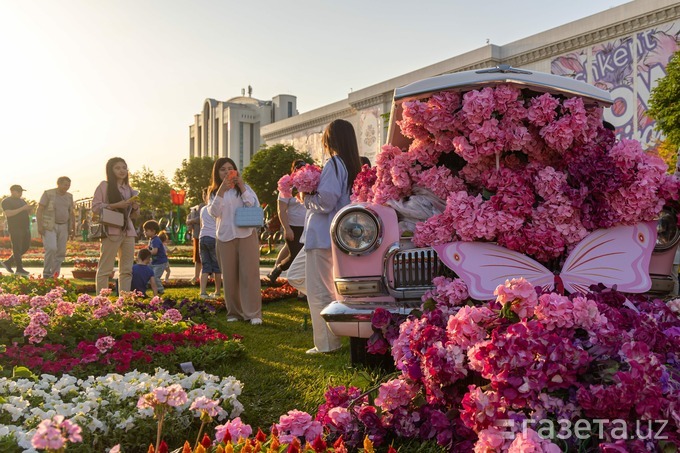 Фестиваль цветов Tashkent Flower Fest-2022
